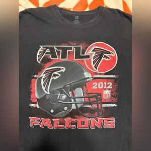 VINTAGE FALCONS GEAR! Atlanta Falcons 2012 Roster Graphic T-Shirt - Hanes